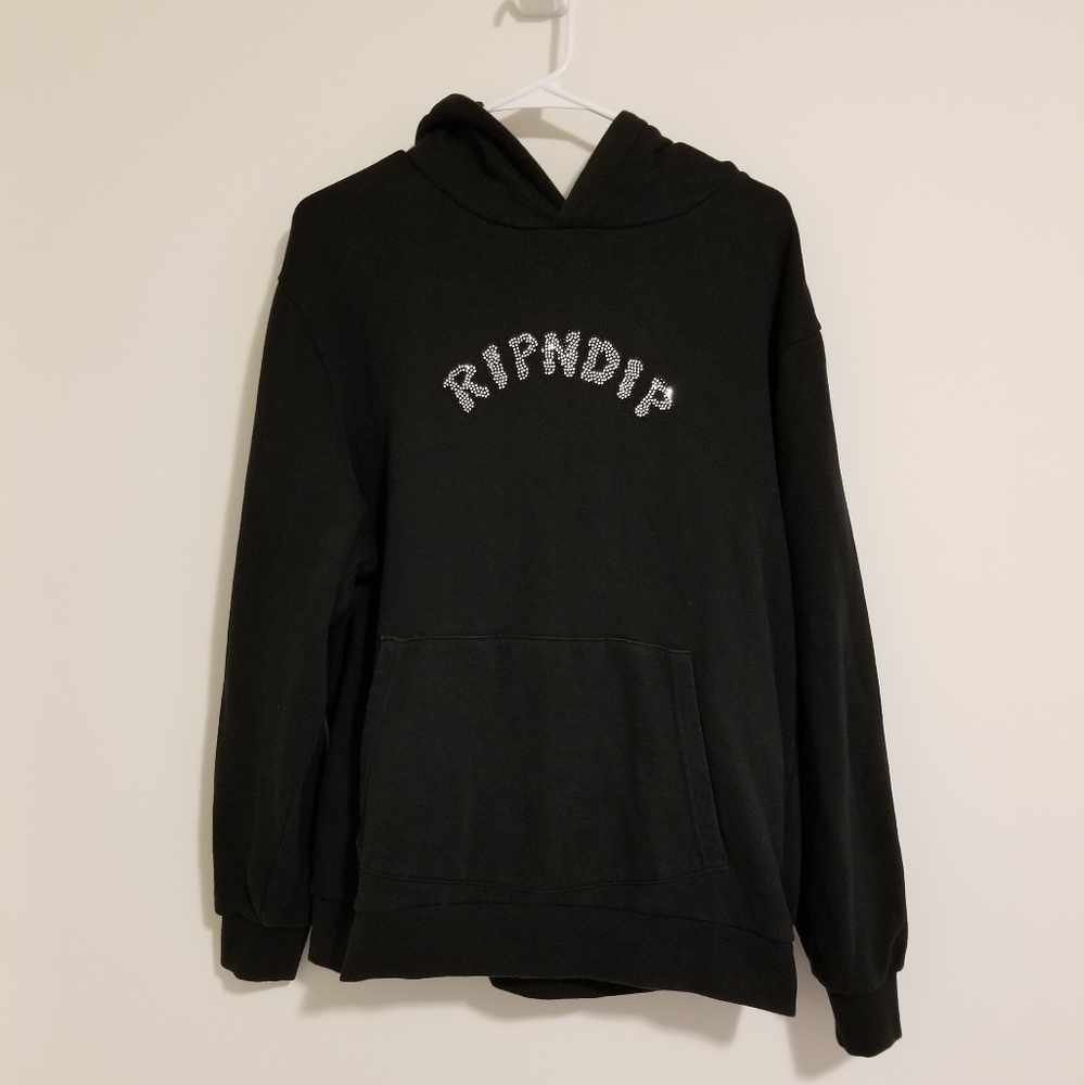 RIPNDIP Women's Size M Black Sent From Heck Hoodie